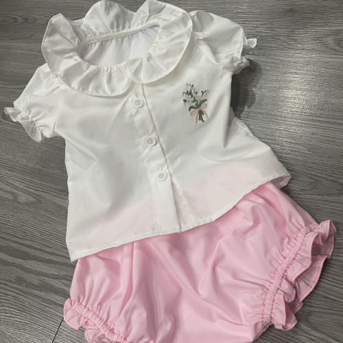 KIVIA-2033 BLOOMER SET (Top + Bloomers)